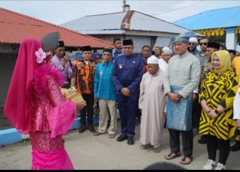 Pj Bupati Langkat Faisal Hasrimy Resmikan Masjid ke-49 Yayasan Haji Anif di Desa Jaring Halus