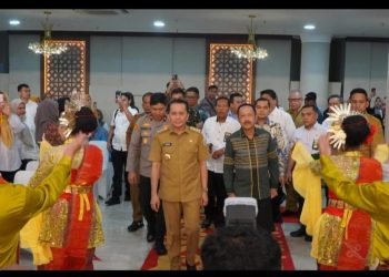 Sekda Langkat Amril Hadiri Lepas Purna Tugas Arief S Trinugroho