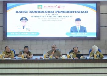 Pj Bupati Langkat Pimpin Rakorpem, Dorong Kolaborasi Wujudkan Asta Cita Presiden RI