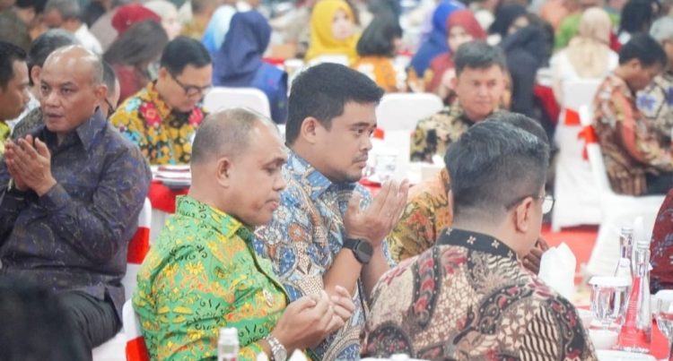 Pj Bupati Langkat Faisal Hasrimy Hadiri Lepas Sambut Pangdam I/BB: Sinergi untuk Stabilitas Wilayah