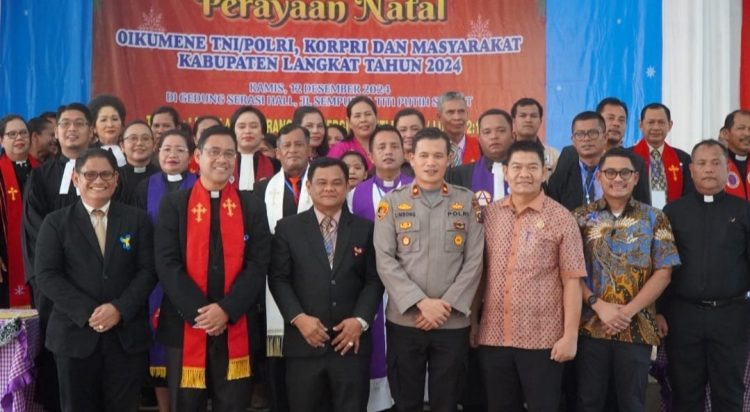 Natal Oikumene 2024, Pj Bupati Langkat Ingatkan Pentingnya Kebersamaan dalam Keberagaman