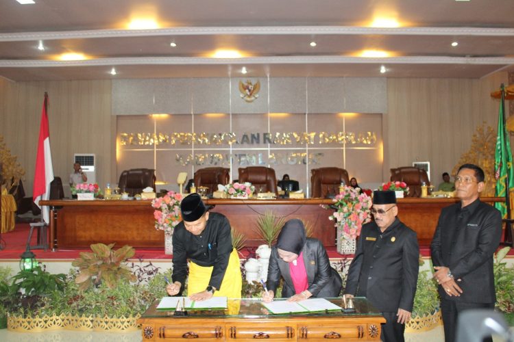 DPRD Langkat Sahkan Perubahan Badan Hukum Langkat Setia Negeri