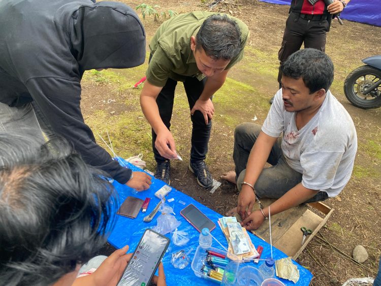 Polres Binjai Bakar Barak Narkoba di Sei Bingai