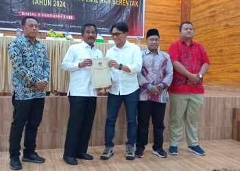 KPU Binjai Tetapkan Pemenang Pilkada, Ini Skala Prioritas  Amir-Jiji