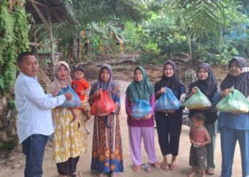 Jumat Berkah, Sat Intelkam Polres Batu Bara Berbagi Sembako