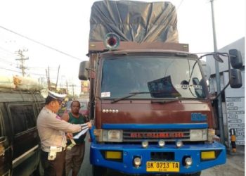 Ops Keselamatan Toba 2025 : Satlantas Polres Batu Bara Tindak 284 Kendaraan