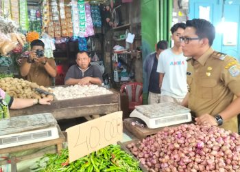 Sidak Pasar Jelang Ramadan, Wakil Wali Kota Binjai : Jangan Ada Pungli Pedagang