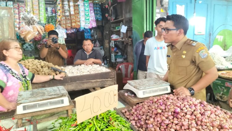 Sidak Pasar Jelang Ramadan, Wakil Wali Kota Binjai : Jangan Ada Pungli Pedagang