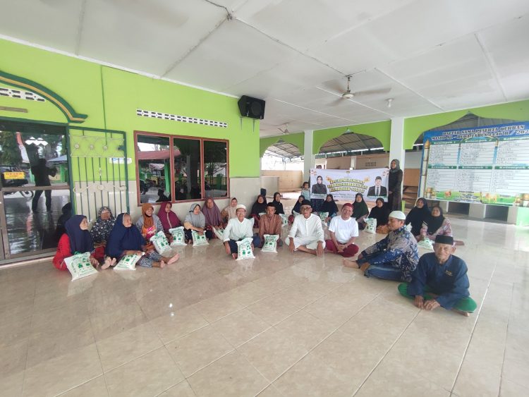 BPC HIMPI Langkat salurkan 2 Ton Beras untuk Janda, kaum Dhuafa dan Anak Yatim