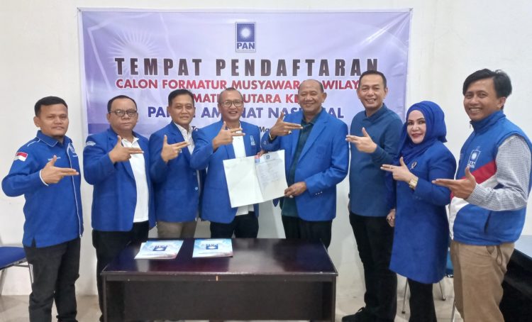 Daftar Formatur Muswil VI, Syah Afandin Ingin Terus Mengabdi Besarkan PAN Sumut
