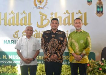 Ribuan Warga Antusias Hadiri Halal Bihalal Digelar Tokoh Lintas Sektoral, Musa Rajekshah