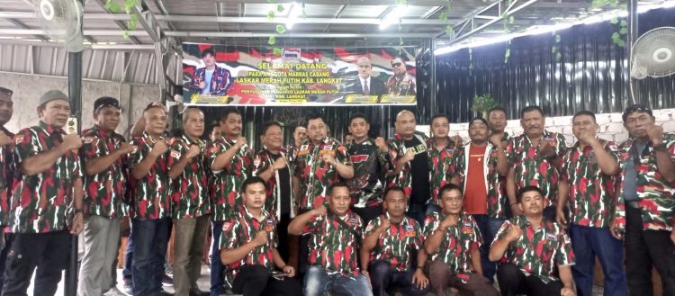 Di Bawah Pimpinan Pengadilan Sembiring, SH, MH, BSC, Laskar Merah Putih Kabupaten Langkat Resmi Berkibar