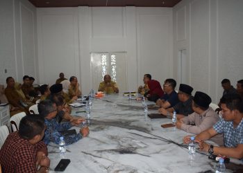 Sebelum Bahas Ranperda RPJMD, Pansus DPRD Langkat Audiensi dengan Bupati