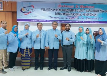 Pengurus ISMAPI Sumut Dilantik, Segera Rancang Program Pendidikan Unggul yang Bermanfaat untuk Masyarakat