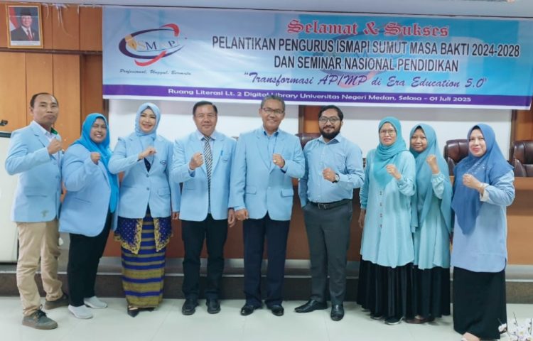 Pengurus ISMAPI Sumut Dilantik, Segera Rancang Program Pendidikan Unggul yang Bermanfaat untuk Masyarakat