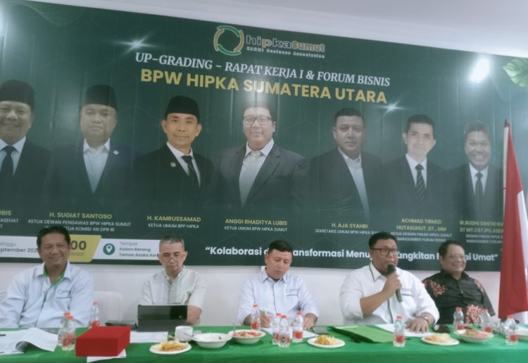Gelar Up Grading, Anggi Rhaditya Lubis : HIPKA Sumut Harus Solid dan Jadi Kekuatan Ekonomi Umat