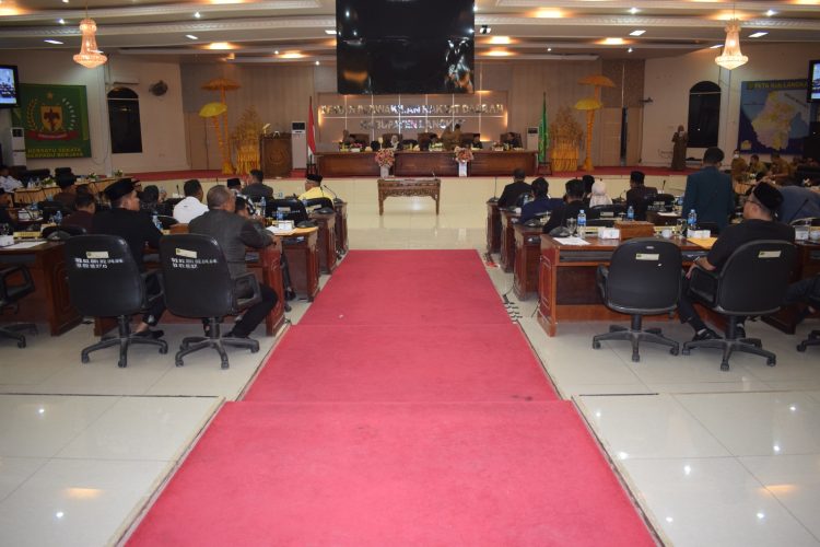 DPRD Sahkan Ranperda Penyertaan Modal Daerah pada Perseroda Langkat Setia Negeri