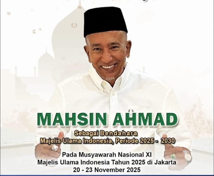Mahsin SH, Advokat dan Tokoh Pers Sumatera Utara Diberi Amanah sebagai Bendahara DPP MUI Pusat Periode 2025-2030