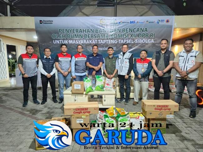 PT INALUM Bersama Komisi XII DPR RI dan BUMN Salurkan Bantuan untuk Korban Banjir Bandang dan Longsor di Sumatera Utara