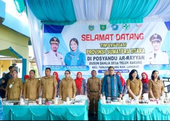 Bupati Langkat Dukung Posyandu Teluk Bakung Wakili Langkat di Tingkat Provinsi