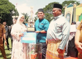 Wabup Tiorita Tutup MTQ 58 Langkat di Sawit Seberang, PT LNK Raih Juara Umum