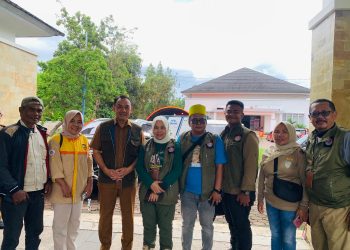 Waketum MPP ICMI Priyo Budi Santoso Pantau Langsung Kegiatan Peduli Bencana Digelar BARET ICMI di Sumbar