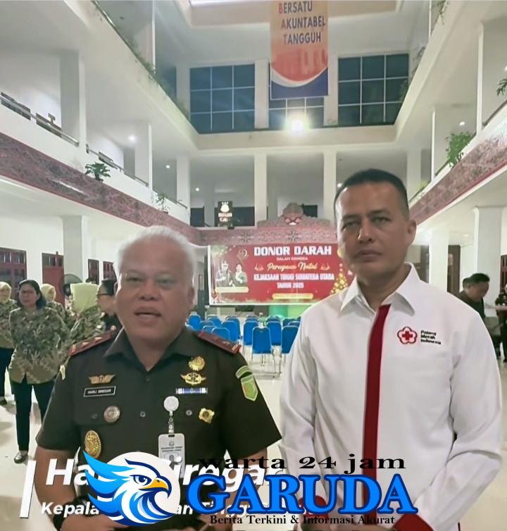 Ketua PMI Medan Ijeck Apresiasi Kajati Sumut : Setetes Darah Penting untuk Kemanusiaan