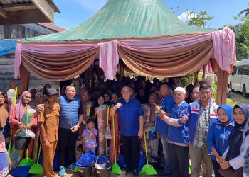 Ketua FPAN DPRD Sumut Yahdi Khoir Harahap Bersama BM PAN dan PUAN Batu Bara Bantu Warga Terdampak Bencana di Tapanuli Selatan