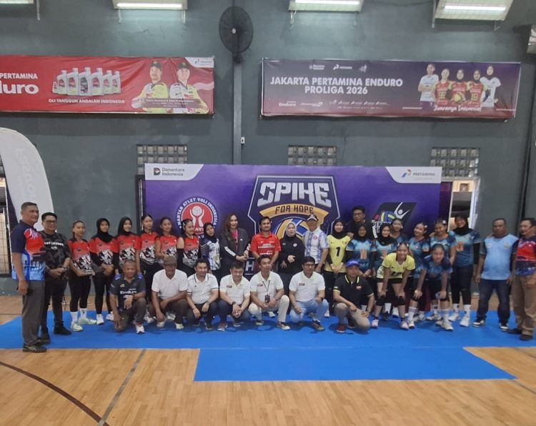 Galang Donasi untuk Korban Bencana, Pertamina Enduro Gelar “Spike for Hope Charity Match” 