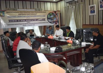 Terkait Pinjaman KUR Komisi III DPRD Langkat Gelar RDP Bersama Mahasiswa