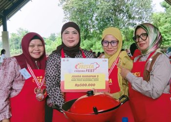 IKWI Sumut Sukses Juara Harapan Lomba Masak Fiesta HPN 2026