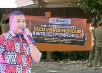 Nezar Djoeli : Spanduk Turunkan Rico Waas Provokatif dan Tidak Murni Gerakan Mahasiswa
