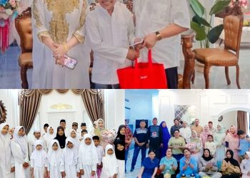Dihari Ultah Marlina Eliyanti, Puluhan Anak Yatim Do’akan Terbaik Untuk Istri Anto Genk