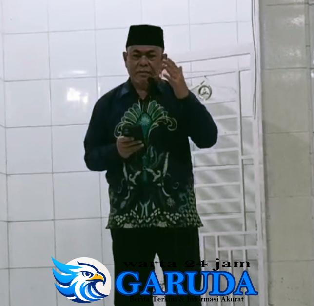 Tausiyah di Masjid Taqwa Indrapura, Yahdi Khoir Ajak Umat Peduli Anak Yatim dan Fakir Miskin