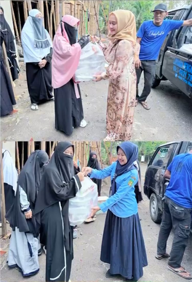 PDAM Tirta Wampu Langkat Berbagi Takjil dan Salurkan Bantuan untuk Pesantren di Stabat