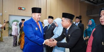 Tingkatkan Kualitas Pelayanan, Bupati Baharuddin Lantik 33 Pejabat Pimpinan Tinggi Pratama dan Administrator