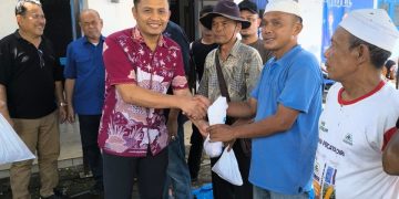 Peduli dan Konsisten Bantu Rakyat, DPW dan DPD PAN se-Sumut Sembelih 70 Hewan Kurban