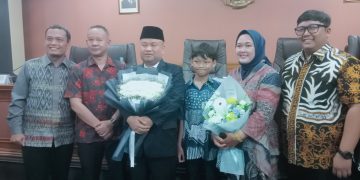 Rektor Prof Dr Muryanto Amin : Sugiat Santoso Lulusan Terbaik USU dan Doktor Asli