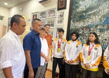 Ijeck Motivasi Enam Taekwondoin Sumut Bertanding di Asian Taekwondo Indonesia Open Championships